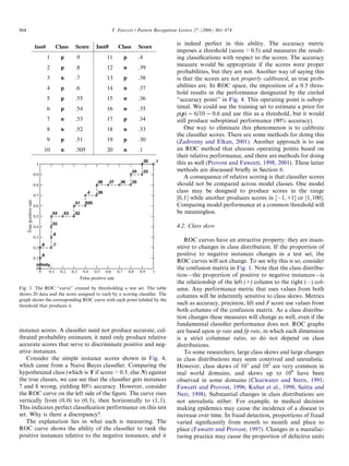 Calculating Roc And Roc Calc Ii.pdf An introduction to ROC analysis | PDF