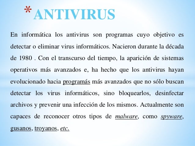 ANTIVIRUS