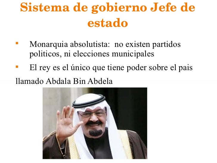 Tipo De Gobierno De Arabia Saudita