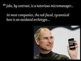 “   The simple, obvious truth is that both Apple and Google
    have atypical strategies and cultures, and both
    compan...