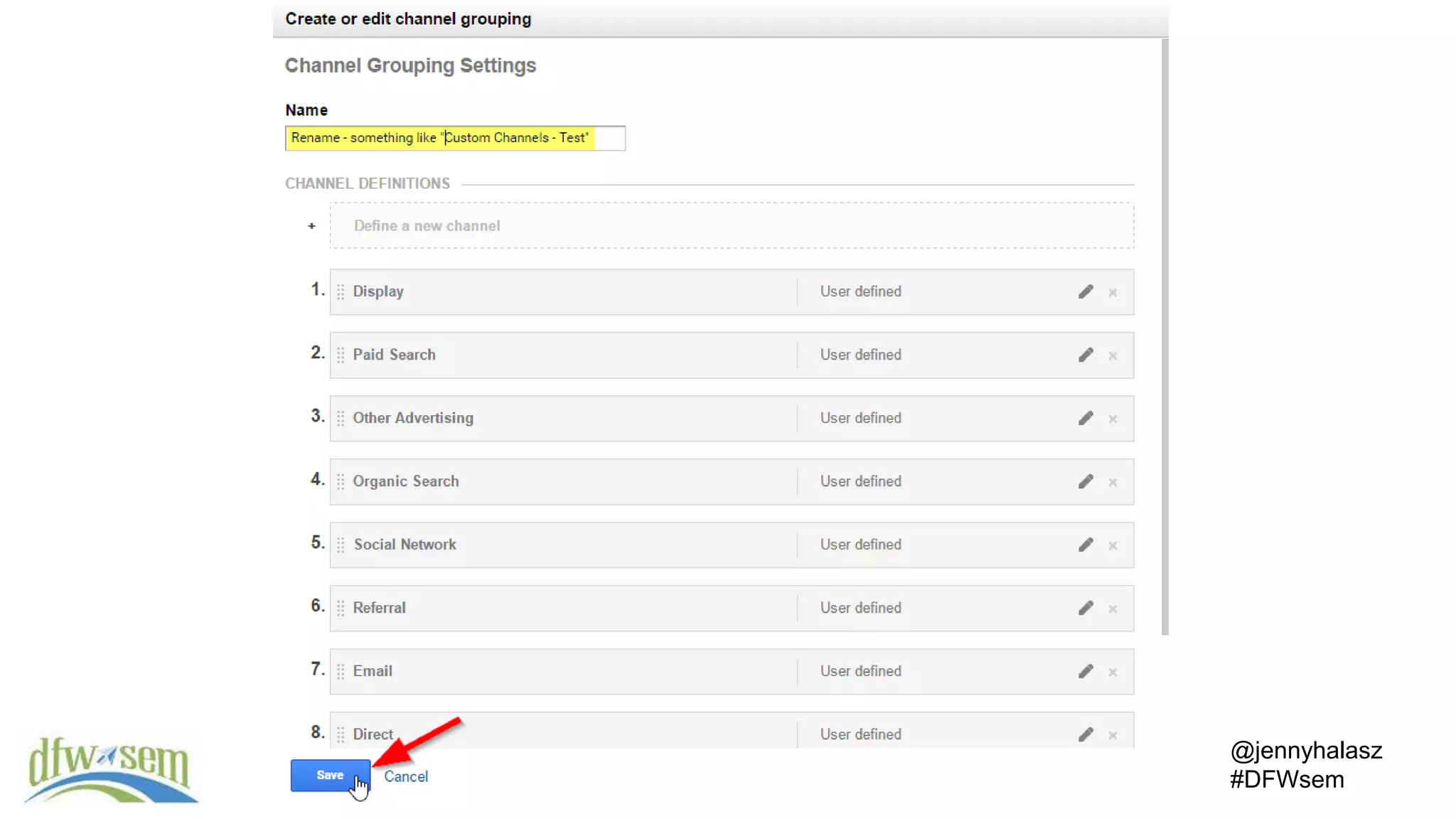 @jennyhalasz
#DFWsem
 