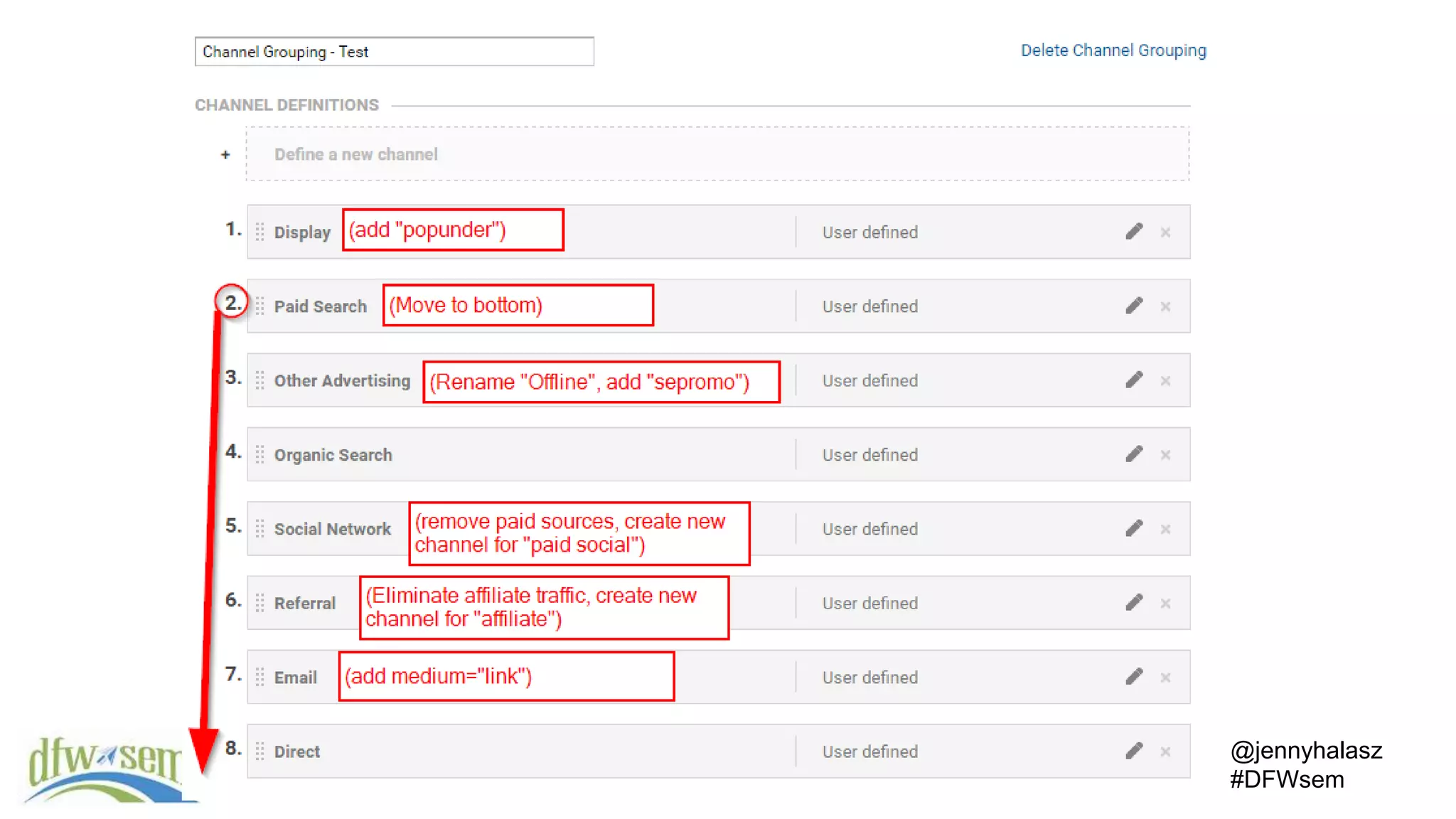 @jennyhalasz
#DFWsem
 