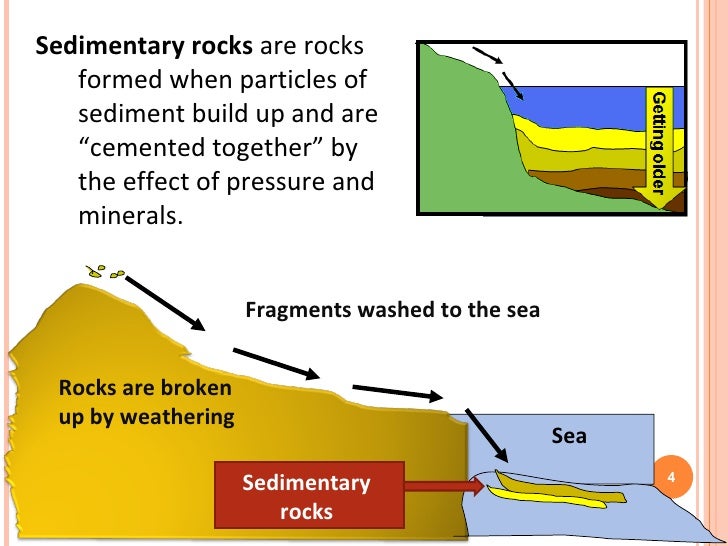 rock revision sedimentary rocks form