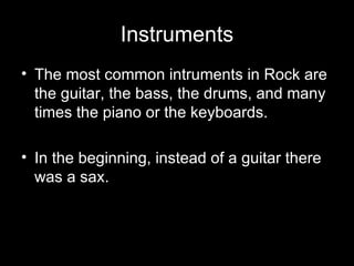 Rock & Roll | PPT