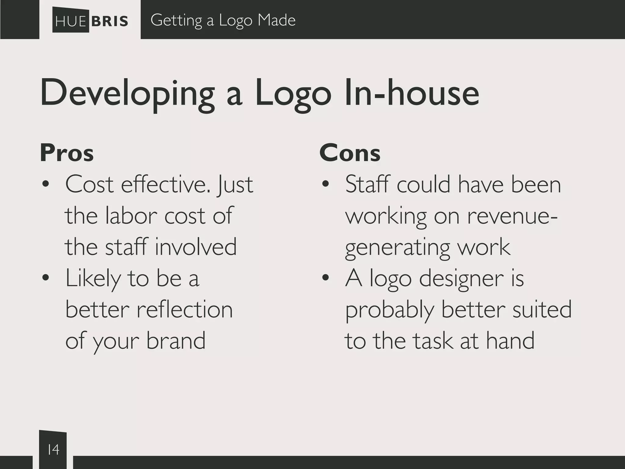 Rock Solid Logo Design Principles | PPT