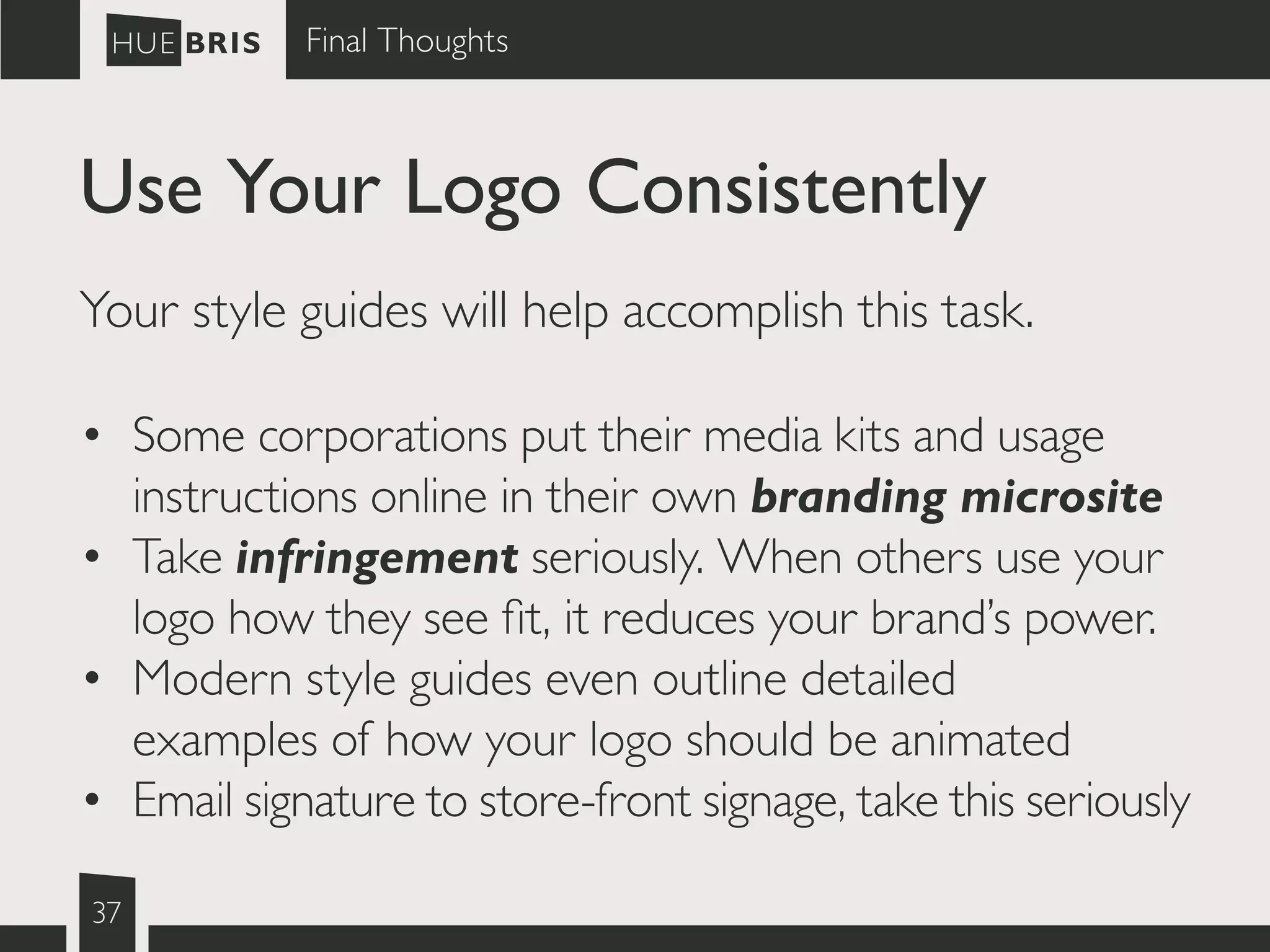 Rock Solid Logo Design Principles | PPT