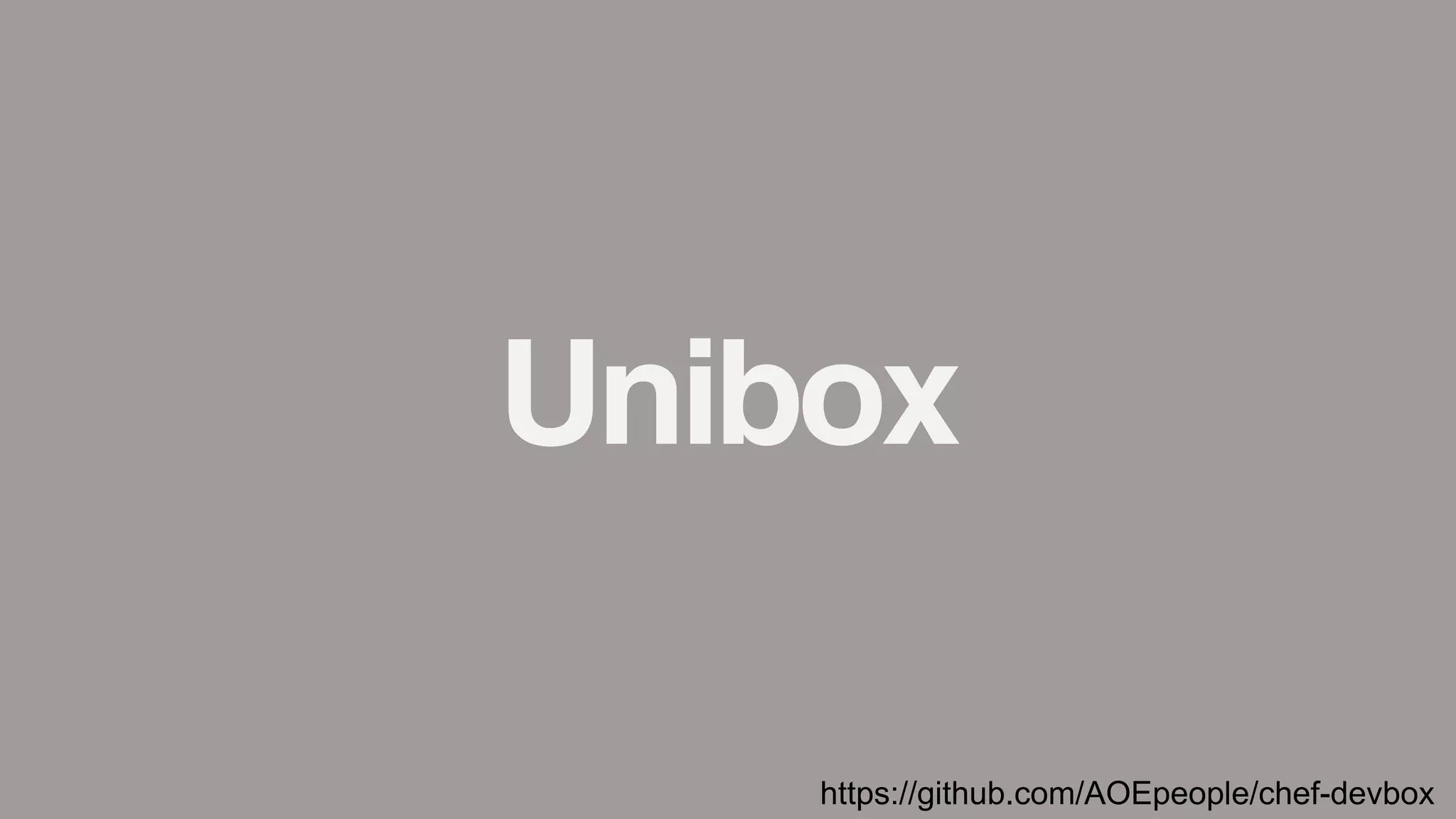 Unibox
https://github.com/AOEpeople/chef-devbox
 