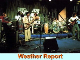 Música AFRO-AMERICANAMenphis Slim / B.B.King / Ray Charles     BLUESLouis Armstrong / Duke Ellington        JAZZGolden Gate Quartet / Aretha Franklin  GOSPELMúsica BLANCACOUNTRY:     Johnny Cash / Kenny RogersFOLK:             Woody Guthrie / Pete SeegerCOMERCIAL: Frank Sinatra / Bing CrosbyROCK & ROLLElvis PresleyROCK & ROLL NEGREChuck BerryLittle RichardROCK & ROLL BLANCBill HaleyJerry Lee LewisFOLK-ROCKEverlyBrothersBob DylanJoan BaezAmericaJanisJoplinCrosby, Stills, Nash & YoungCarpentersHansonPOPThe BeatlesTheTurtlesTheMonkeesProcolHarumMoody BluesBeeGeesSimon & GarfunkelSOULOtis ReedingThe SupremesPercy SledgeAretha FranklinTina TurnerRHYTHM & BLUESTheRollingStonesTheKinksTheWhoTheAnimalsCream / Eric ClaptonJimiHendrixTheDoorsJAZZ – ROCKPat Metheny Chick CoreaWeather ReportCeltaJethro TullGwendalLatinoJose FelicianoSantanaCaliforniaBeach BoysScott McKenzieMama’s&Papa’sEaglesGloria StefanRicky MartinThe CoorsTECNOTangerine DreamKraftwerkMike OldfieldKing CrimsonPink FloydCANTAUTORSCat StevensCarole KingJames TaylorElton JohnBruce SpringsteenGeorge MichaelRobbie WilliamsMikaFUNKJames BrownStevie WonderEarth, Wind & FireREGGAEBob MarleyPeter ToshHEAVYLed ZeppelinDeep PurpleMetallicaAC-DCIron MaidenJudas PriestAerosmithBon JoviGRANS BANDES /ROCK SIMFÒNICBlood, Sweat & TearsChicagoSupertrampEmerson Lake & PalmerGenesisYesDire StraitsSKAMadnessDISCOThe TemptationsVillage PeopleMichael JacksonPrinceDepeche ModePet Shop BoysPUNKSex PistolsThe ClashBlondieNina HagenLou ReedPoliceBRIT POPSpandau BalletTake ThatDuran DuranGLAMDavid BowieAlice CooperRoxy MusicQueenOperes RockHairGodspelJ.C.SuperestarEvitaRAPHIP-HOPOasisBlurPretendersU2MadonnaNo DoubtMarilyn MansonGRUNGENirvana