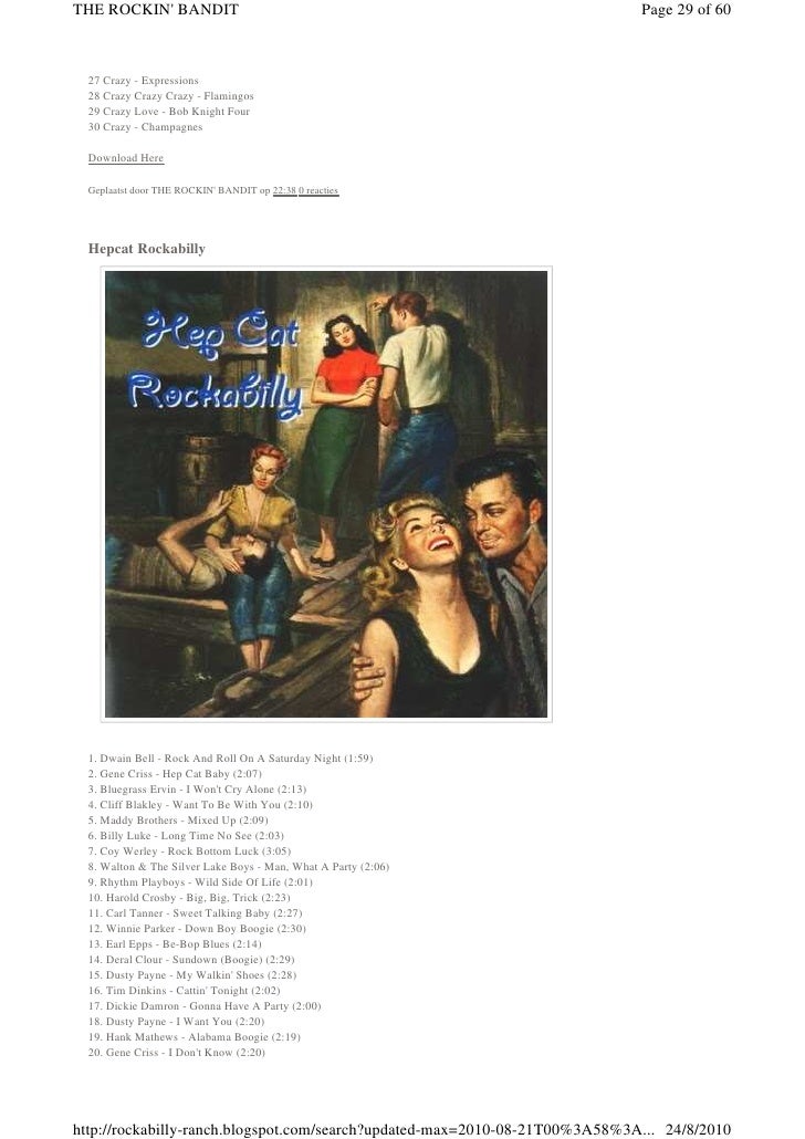 Jimmy Blakley - Crazy Blues - Runaway Heart Jimmy Blakley - Crazy Blues - Runaway Heart