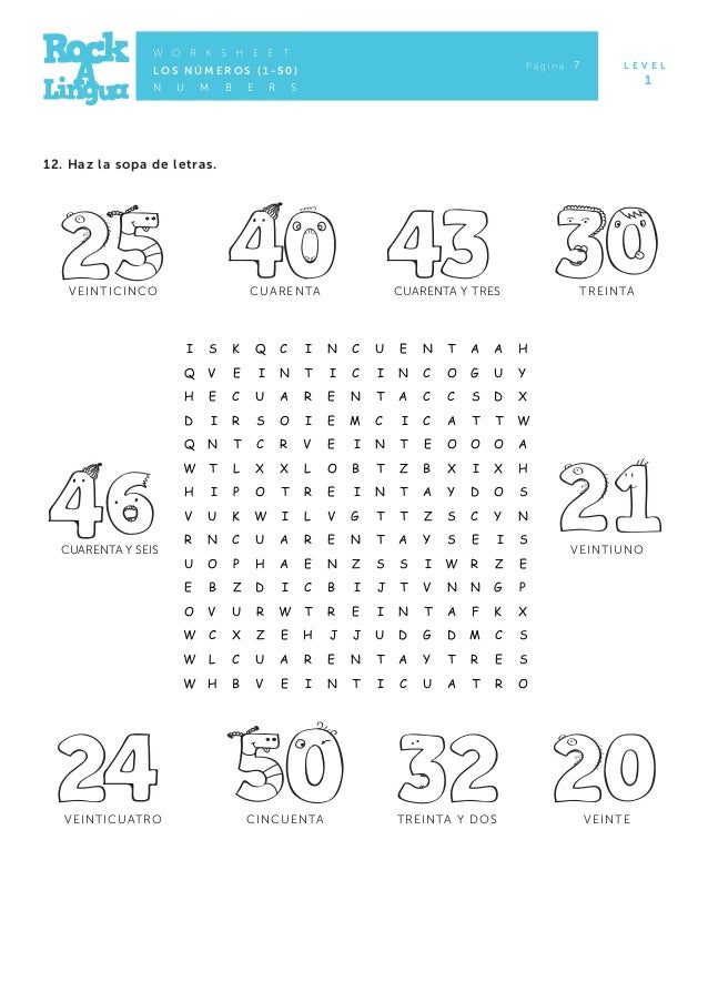 rockalingua-n-meros-1-50