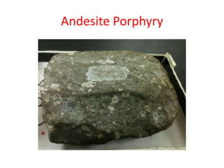 Andesite Porphyry
 