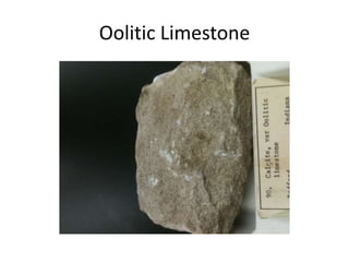 Oolitic Limestone
 
