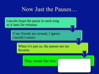 Now Just the Pauses…
 