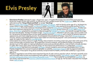 Rock and roll history | PPT