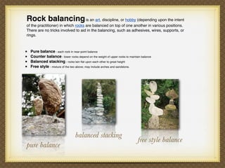 Rock balancing | KEY