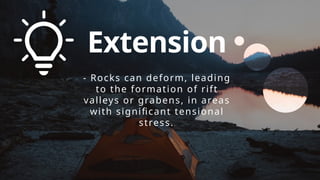 Extensional Stress Rocks Rock Behaviors Under Stress FLIPE PPT STEM | PPTX