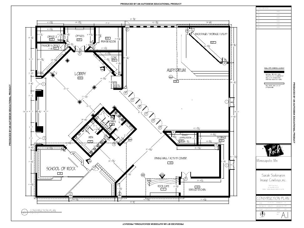 Rock Cd A1 Construction Plan