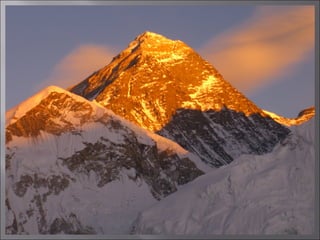 Rock Climbing & Everest expedition