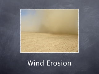 Wind Erosion
 