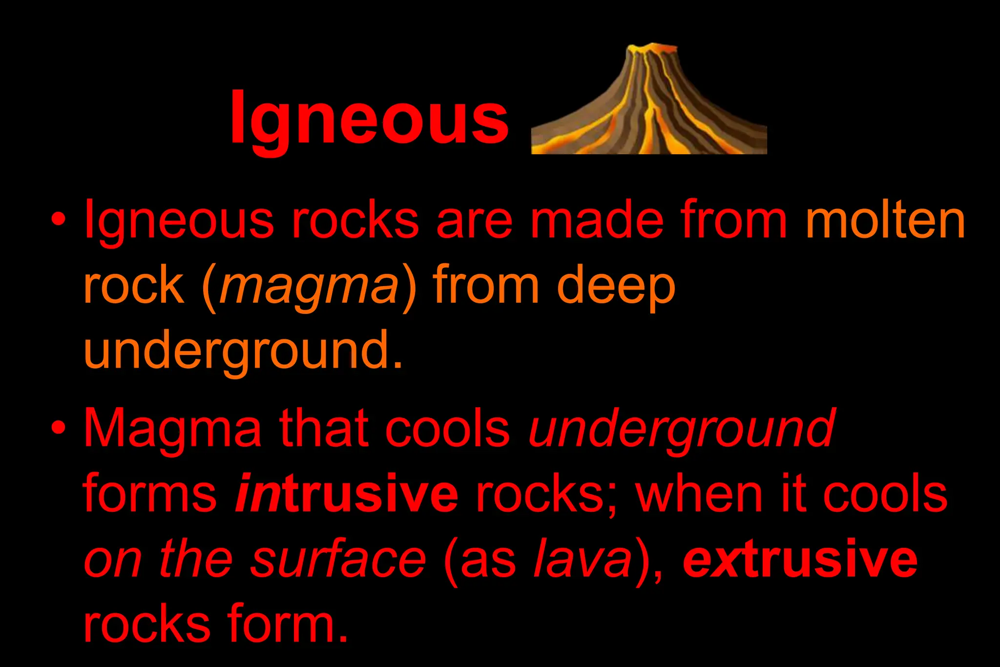 Simple Rock Cycle 2020 Slideshow 1 Ppt