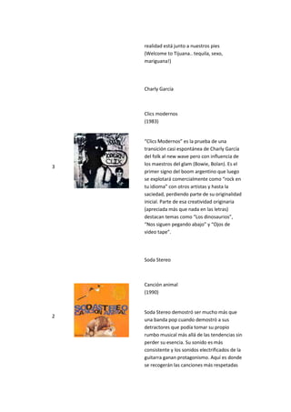 Los 250 mejores discos del rock iberoamericano