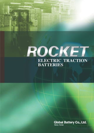 Rocket forklift-traction-battery