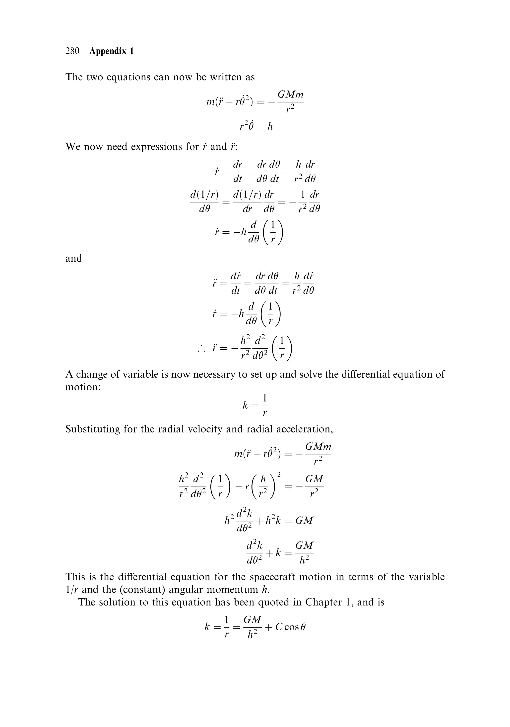 270   Advanced thermal rockets                                                   [Ch. 8

lower the molecular weight of the exhaust gases. To appreciate this, consider what
happens in a normal combustion chamber, as two parallel processes: the generation
of heat by combustion, and the heating of the exhaust products to form a high-
pressure working ¯uid. The expansion of this ¯uid through the nozzle produces
thrust. It is immediately obvious that, while convenient, there is no particular reason
why the combustion products should exclusively form the working ¯uid. Indeed,
many liquid hydrogen engines inject excess hydrogen into the combustion chamber
simply as a working ¯uid, and it plays no part in the combustion. Thus a tri-
propellant engineÐwhich burns hydrocarbon fuel to heat the third component,
hydrogenÐis a perfectly valid concept; the extra injectors and supply system require
no new technology, and the advantages may be signi®cant. The ratio of hydrocarbon
to hydrogen may be changed during the ascent. In particular, hydrocarbon can be
used exclusively for the early part of the ¯ight, producing high thrust (a high mass
ejection rate) with a low exhaust velocity, and hydrogen can later be added to raise
the exhaust velocity for the injection into orbit. Another advantage is that most of
the chemical energy needed for the ascent is stored onboard in the form of the denser
hydrocarbon fuel, so the overall tank mass is reduced, therefore reducing the dry
weight of the vehicle. This is even more advantageous if hydrocarbon is burned
exclusively during the early stages of the ¯ight, reducing the volume of hydrogen
which has to be carried to altitude. Whether or not such a scheme is advantageous
depends very much on the vehicle design parameters, but again this is a type of
engine which is being studied for SSTO.

The pulse detonation engine
The pulse detonation engine seeks to improve the thermodynamic eciency by
ensuring that the combustion occurs at constant volume instead of at constant
pressure as in a normal engine. Sucient propellant is admitted to the combustion
tube to ®ll it in vapour form, and it is then ignited at the closed end of the tube. A
compression wave travels down the tube, igniting the mixture as it does so. This
wave travels at the speed of sound, and the pressure and temperature are such that
complete combustion occurs as it passes. This process is known as `detonation', and
occurs because of the positive dependence of reaction rate on temperature and
pressure. The most common example is any kind of chemical explosion; for example,
gunpowder. The characteristic is that the reaction travels through the mixture at
sound speed, and not at a rate limited by the combustion process. The latter is
e€ectively a ¯ame, and travels at a much lower speed. Thus there is no time for the
gas in a pulse detonation tube to expand before the reaction is complete; all the
energy goes into temperature, and the maximum thermodynamic eciency is
achieved. An engine of this type should, in principle, have a higher exhaust
velocity, but the diculty is to achieve a more or less constant thrust rather than
a single pulse.
   The solution to this problem goes back to the V1 ¯ying bombs used during the
Second World War. These were propelled by a pulse detonation engine, using
aircraft fuel, combined with oxygen from the atmosphere. When ¯ying at speed a
`venetian blind' ¯ap valve opened at the leading end of the tube, admitting air. Fuel
 