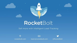 Rocketbolt Pitch Deck