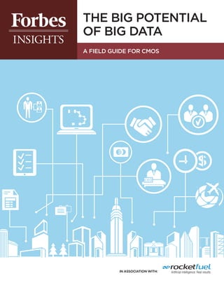 THE BIG POTENTIAL
OF BIG DATA
A FIELD GUIDE FOR CMOs

in association with:

 