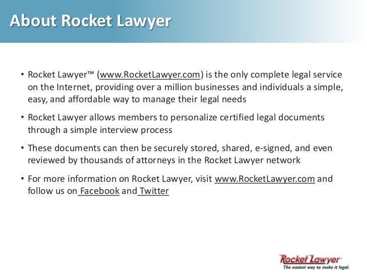 rocket lawyer phone number