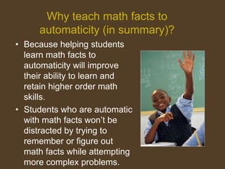 How to Develop Math Fact Fluency and Why Use Rocket Math to Do It? | PPT