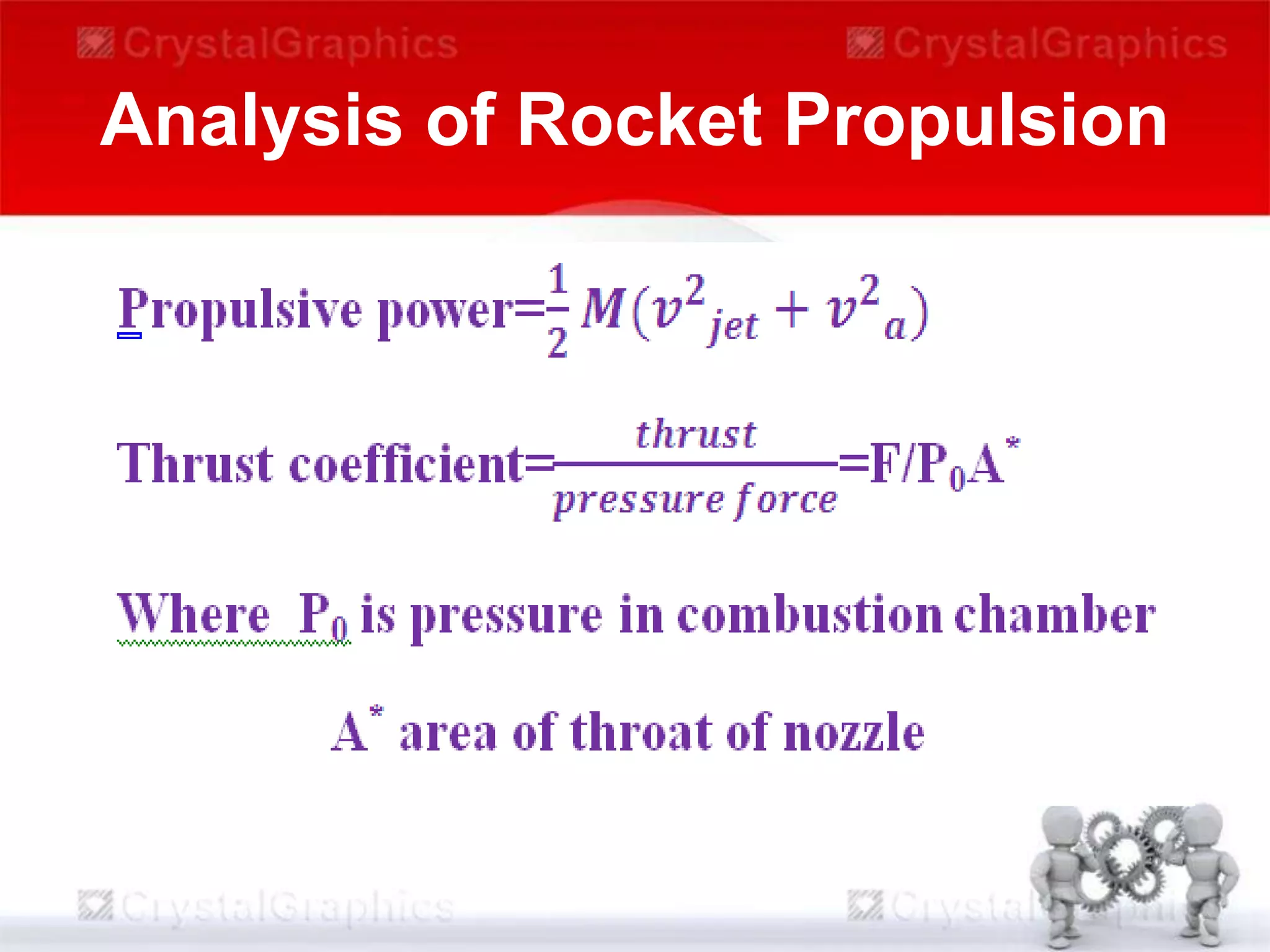 Analysis of Rocket Propulsion
 