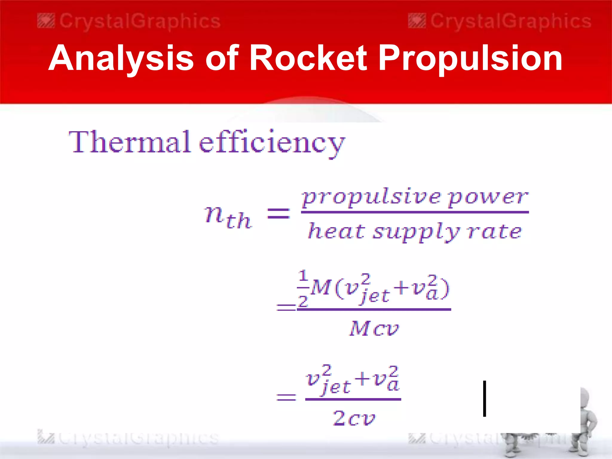 Analysis of Rocket Propulsion
 