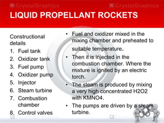 Rocket propulsion introduction PPT Rocket propulsion introduction PPT