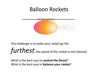 Balancing Rocket Rockets internet.ppt