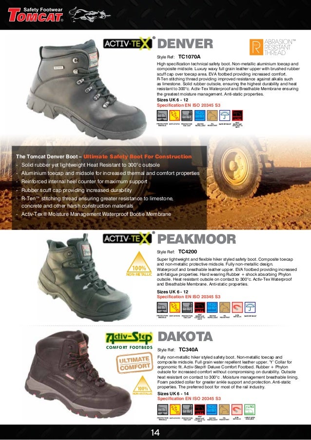 tomcat safety boots