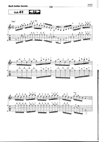 Rock guitar secrets