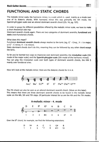 Rock guitar secrets
