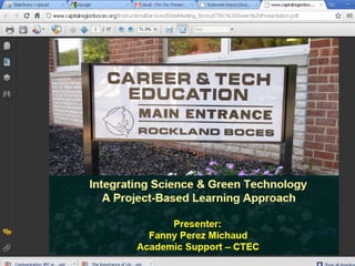 Rockland  B O C E S  Intergrating  Science &  Green  Technology
