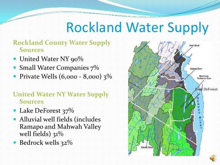 Rockland county water sah