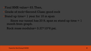 Rock mass classification | PDF