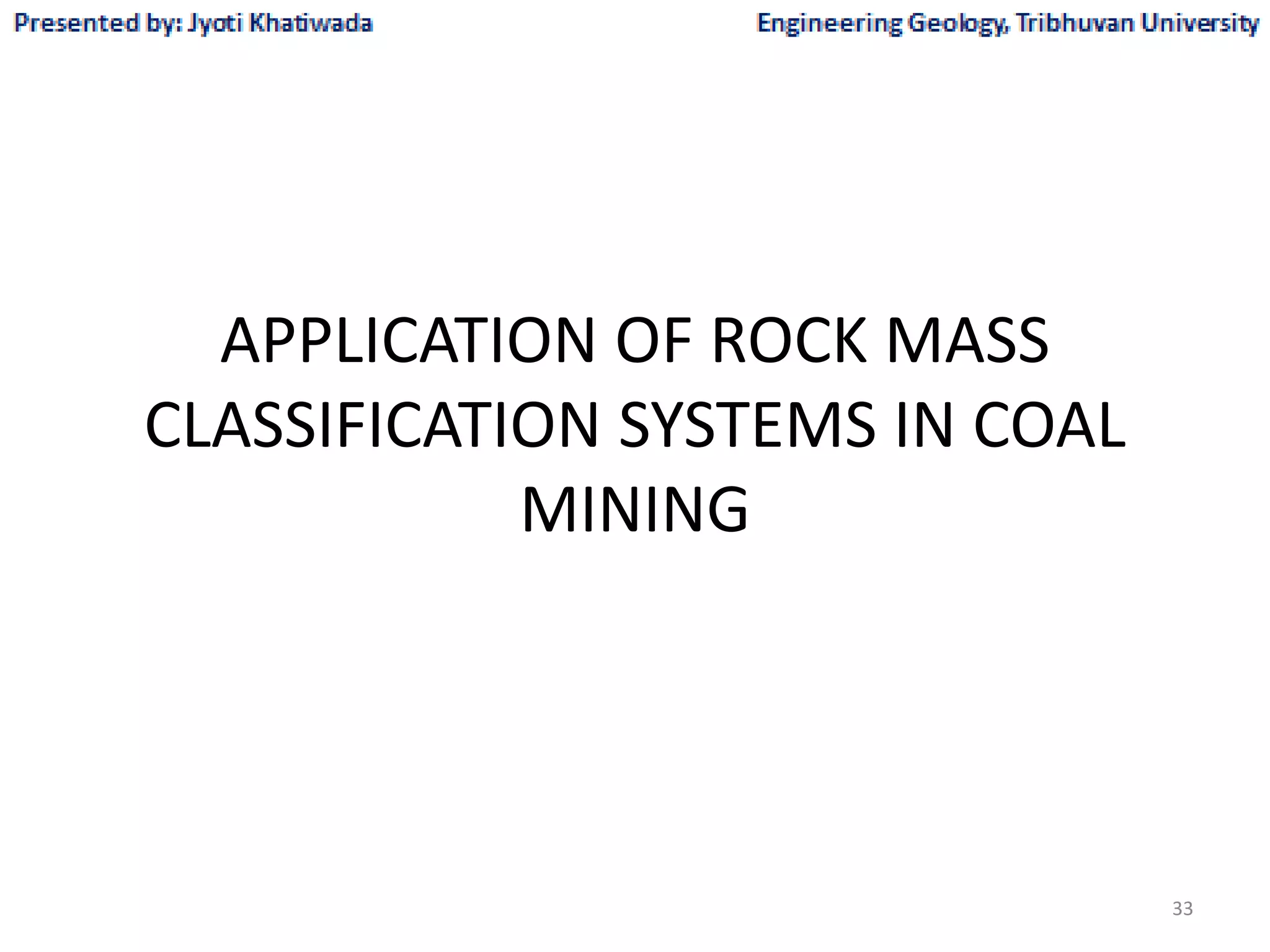 Rock mechanics for engineering geology part 1 | PPTX