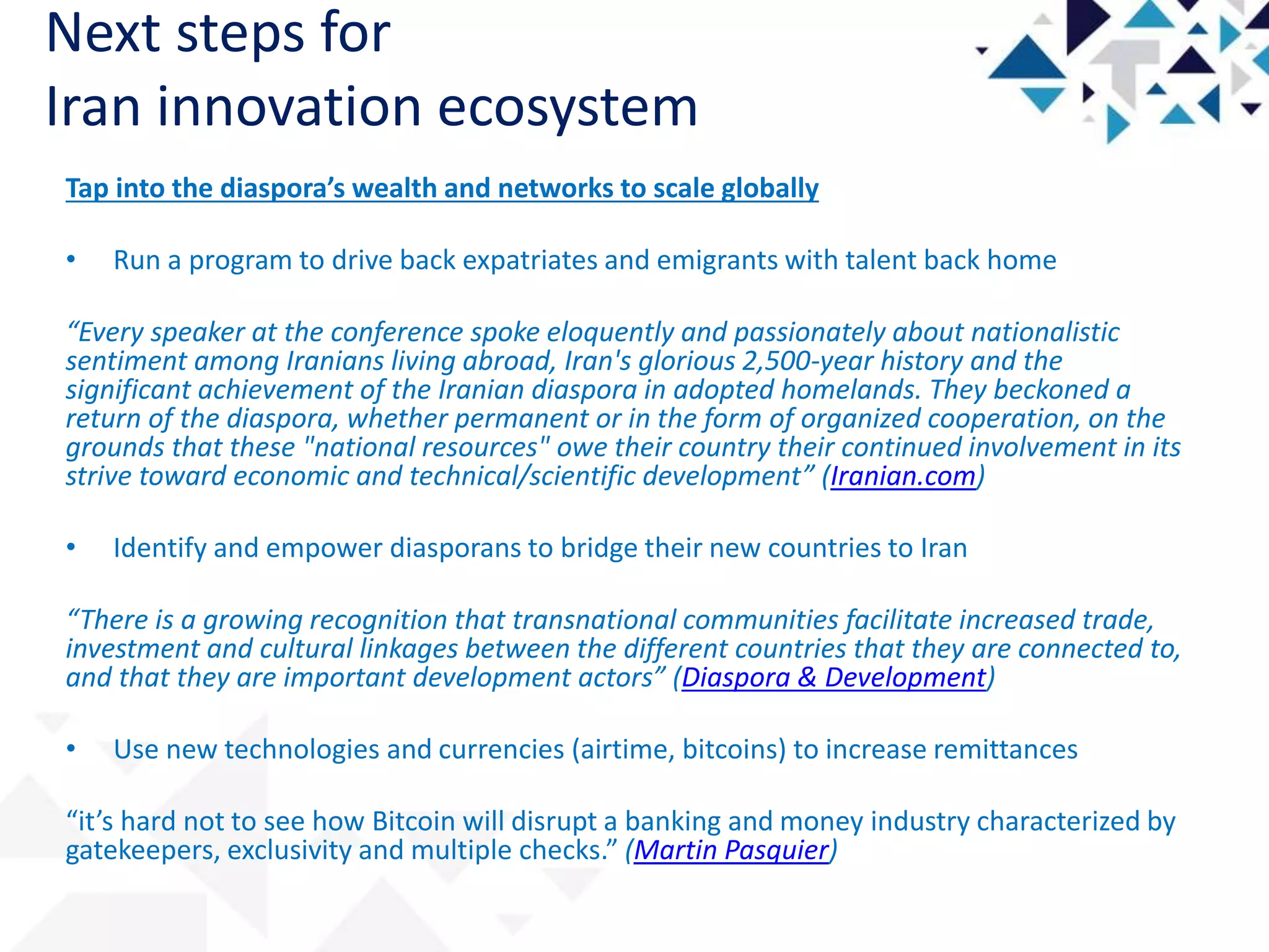 Rock my Ecosystem - Iran innovation ecosystem | PPTX | Internet | Computing