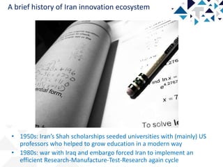 Rock my Ecosystem - Iran innovation ecosystem | PPTX