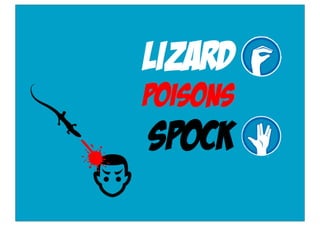 Rock Paper Scissors Lizard Spock by @orsnemes