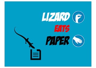 Rock Paper Scissors Lizard Spock by @orsnemes