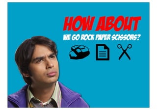 Rock Paper Scissors Lizard Spock by @orsnemes