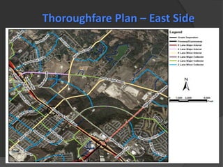 Thoroughfare Plan – East Side
 