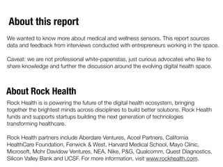 About Rock Health
Rock Health is powering the future of the digital health ecosystem, bringing together
the brightest mind...