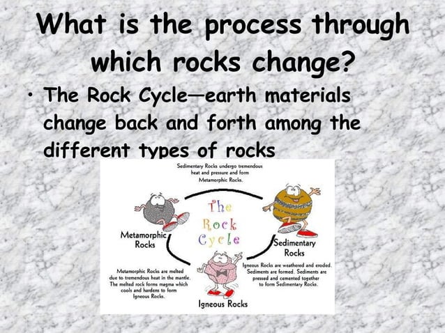 Rocks | PPT | Geology | Science